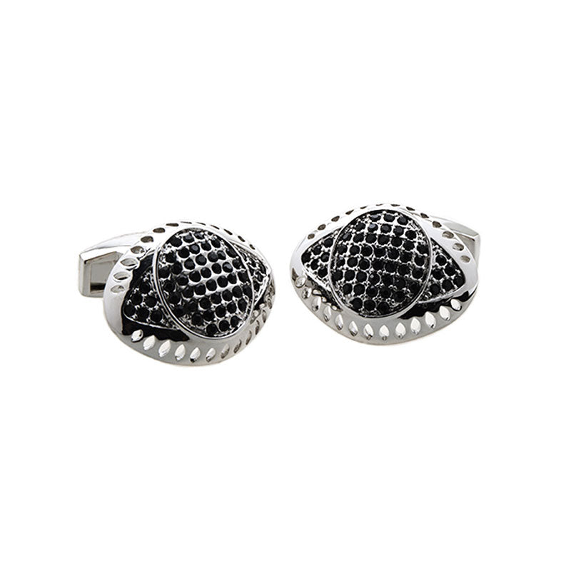 Crystal Zircon Cufflinks