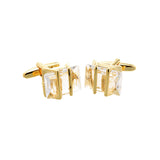 Crystal Zircon Cufflinks