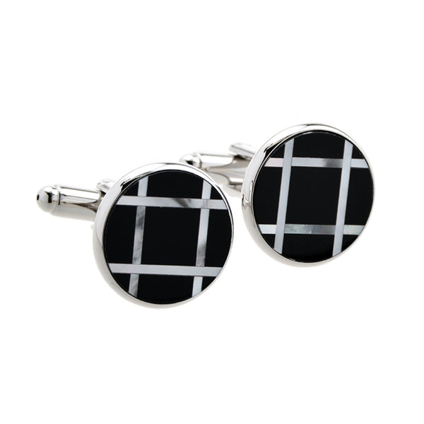 Shells Agate Cufflinks