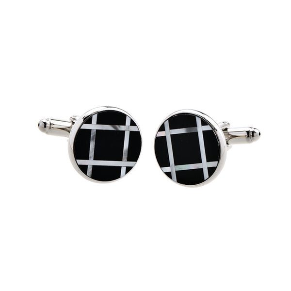 Shells Agate Cufflinks