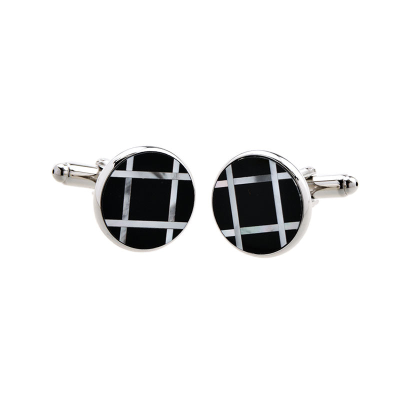 Shells Agate Cufflinks