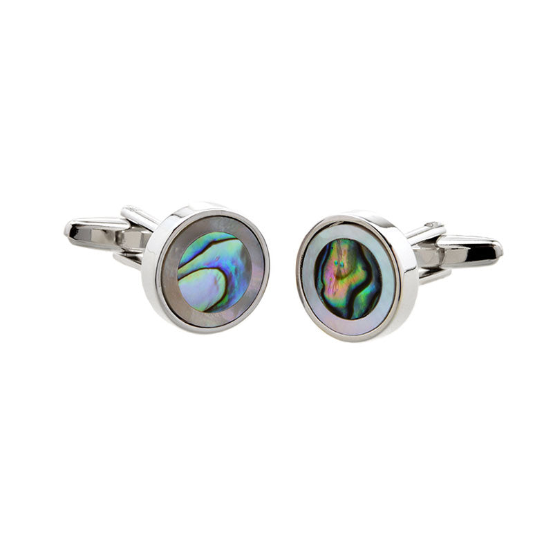 Shells Agate Cufflinks