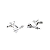 Military Tools Plain Colour Metal Cufflinks