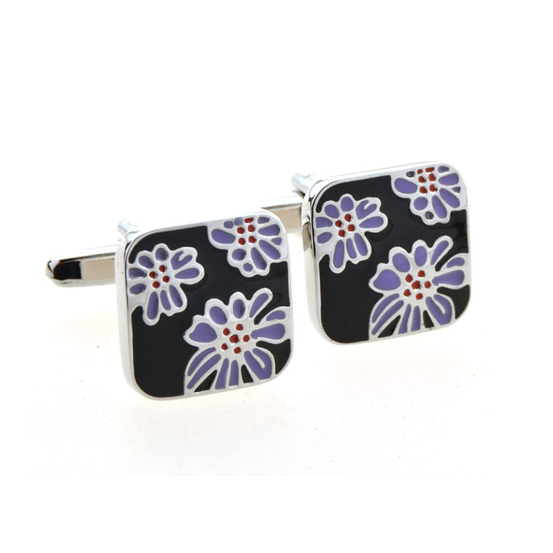 Crystal Zircon Cufflinks