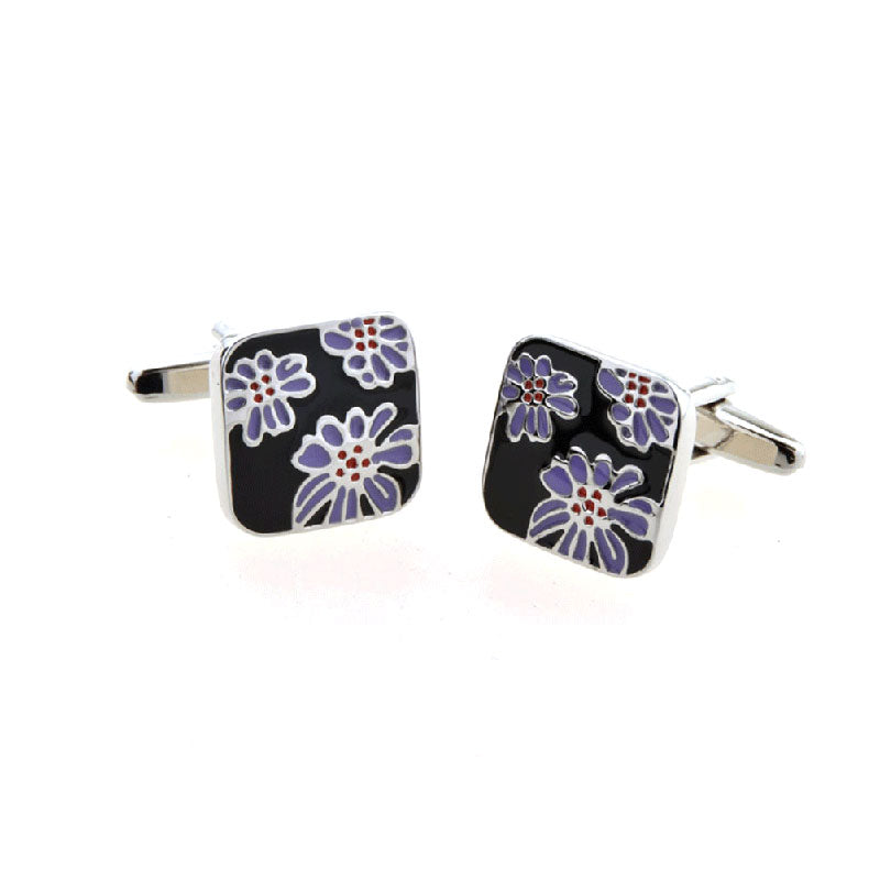 Crystal Zircon Cufflinks