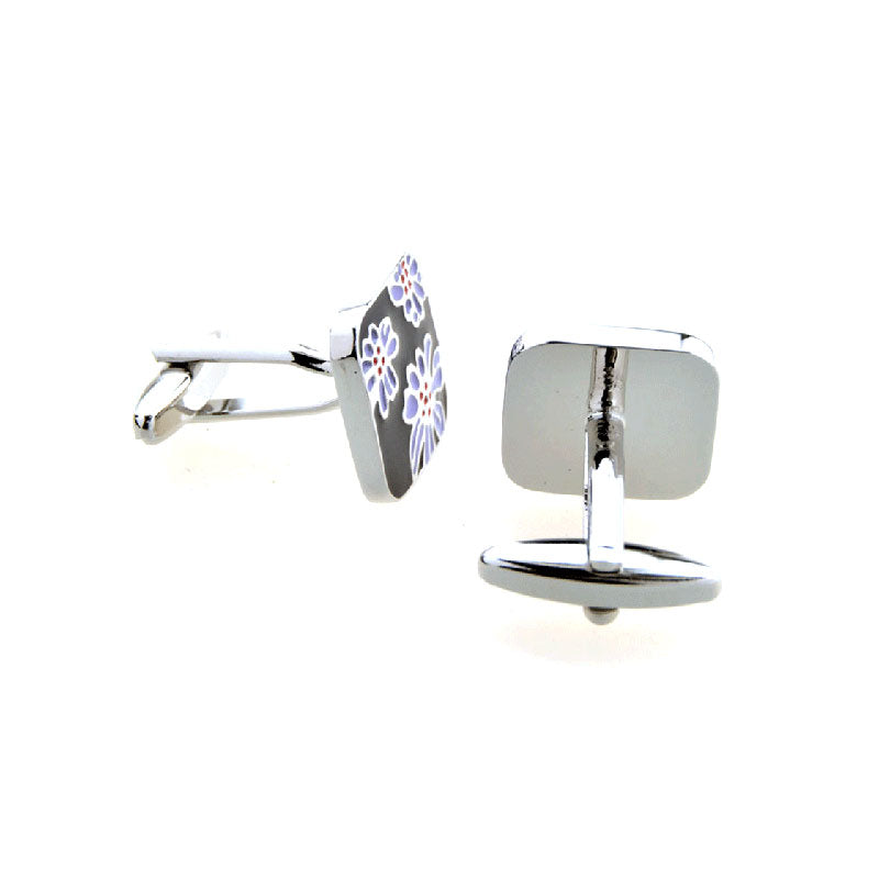 Crystal Zircon Cufflinks