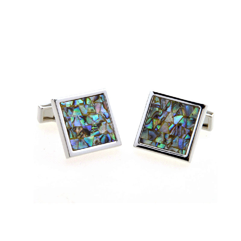Enamel Dropping Glue Cufflinks