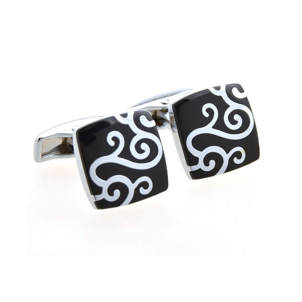 Shells Agate Cufflinks