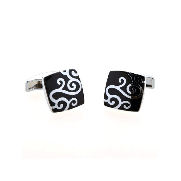Shells Agate Cufflinks