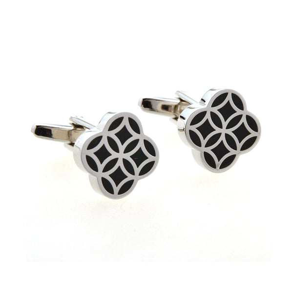 Enamel Dropping Glue Cufflinks