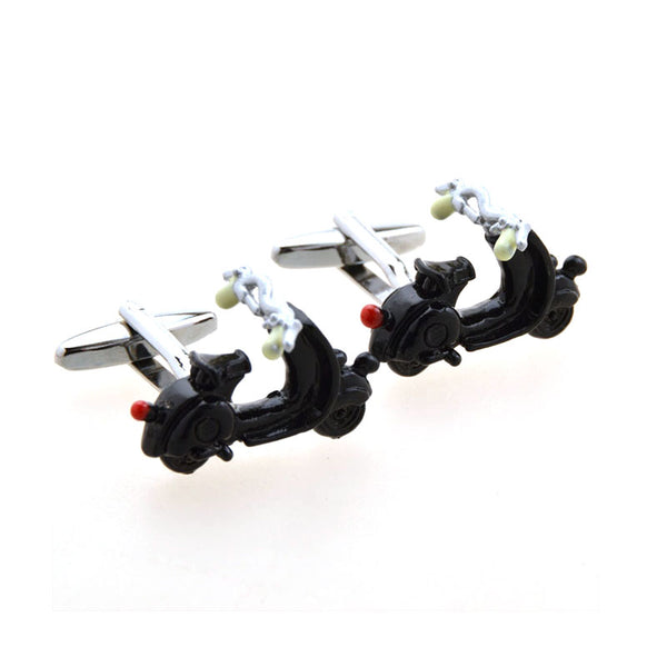 Car Logo Traffic Grease Baking Paint Cufflinks