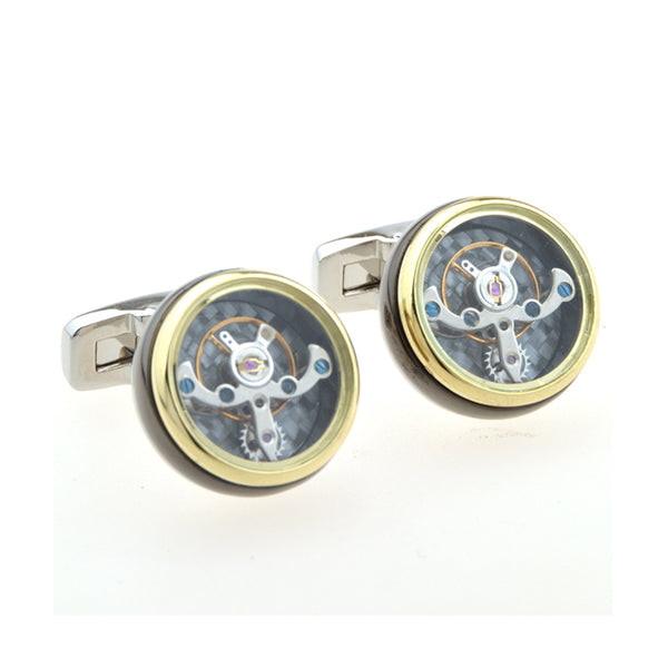 Sports Technology Movements Clocks Cufflinks