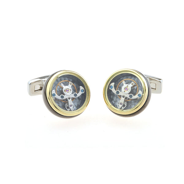 Sports Technology Movements Clocks Cufflinks