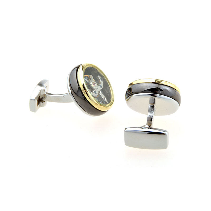 Sports Technology Movements Clocks Cufflinks