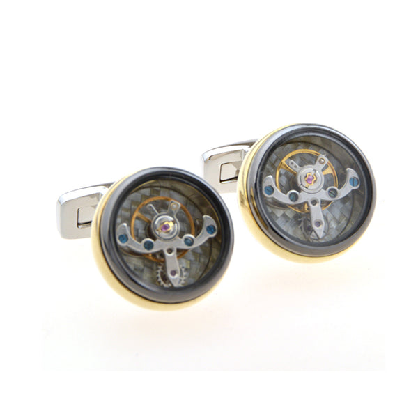 Sports Technology Movements Clocks Cufflinks
