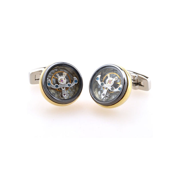 Sports Technology Movements Clocks Cufflinks