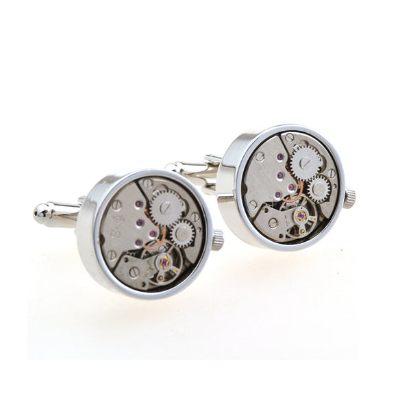 Sports Technology Movements Clocks Cufflinks