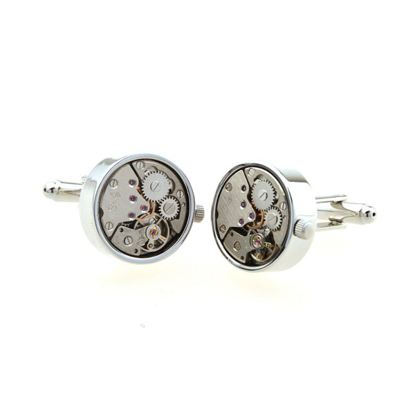 Sports Technology Movements Clocks Cufflinks