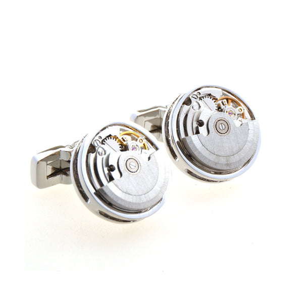 Sports Technology Movements Clocks Cufflinks