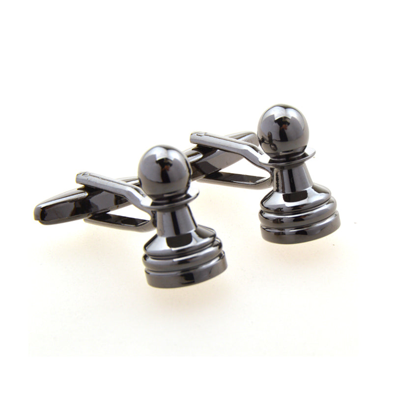 Plain Colour Metal Cufflinks