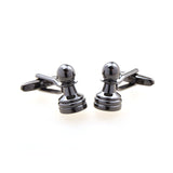 Plain Colour Metal Cufflinks
