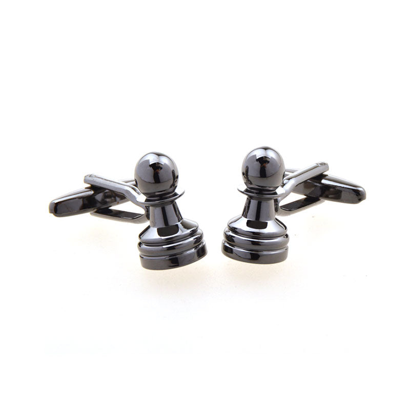 Plain Colour Metal Cufflinks