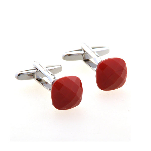 Crystal Zircon Cufflinks