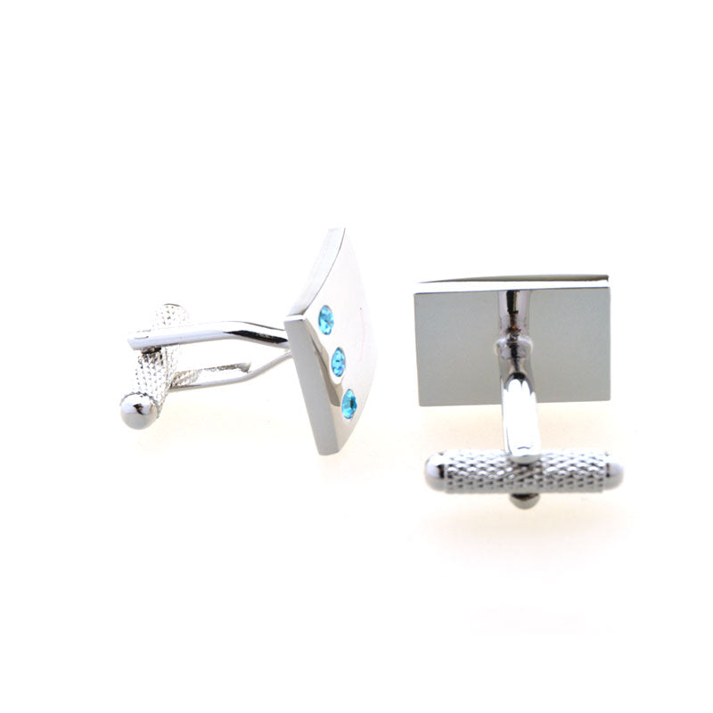 Crystal Zircon Cufflinks
