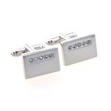 Crystal Zircon Cufflinks