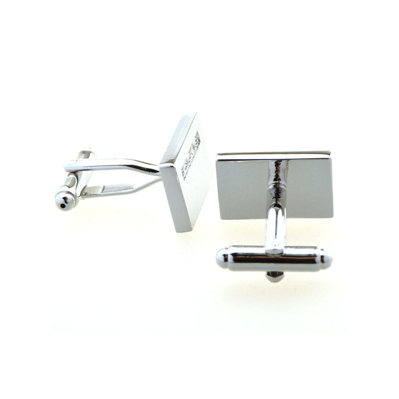 Crystal Zircon Cufflinks