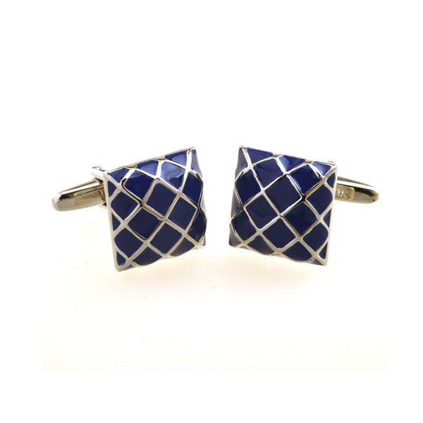 Enamel Dropping Glue Cufflinks