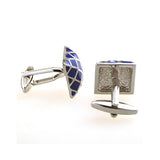 Enamel Dropping Glue Cufflinks
