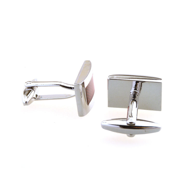 Enamel Dropping Glue Cufflinks