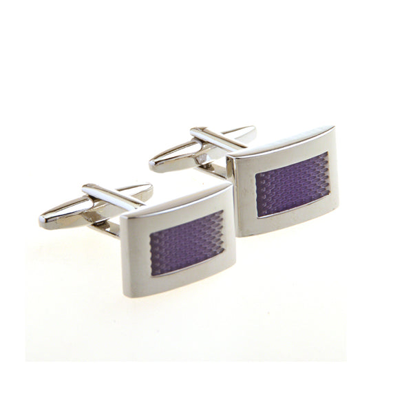 Enamel Dropping Glue Cufflinks
