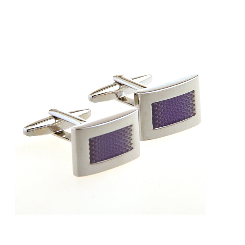 Enamel Dropping Glue Cufflinks