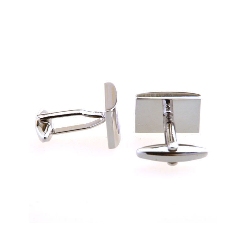Enamel Dropping Glue Cufflinks