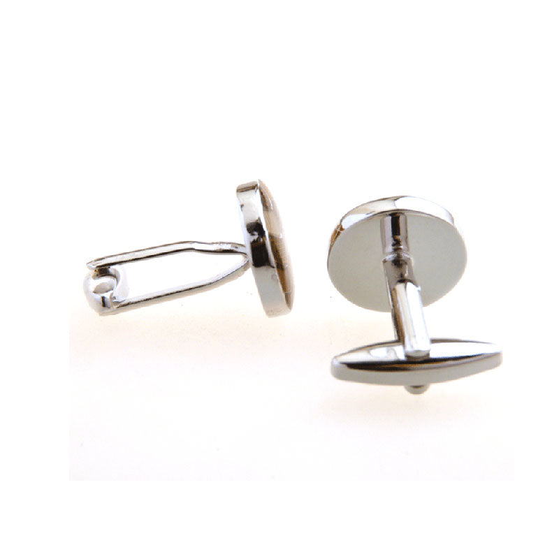 Enamel Dropping Glue Cufflinks