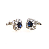 Crystal Zircon Cufflinks