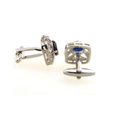 Crystal Zircon Cufflinks