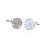 Plain Colour Metal Cufflinks