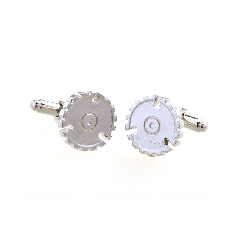 Plain Colour Metal Cufflinks
