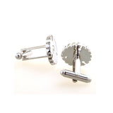 Plain Colour Metal Cufflinks