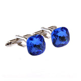 Crystal Zircon Cufflinks