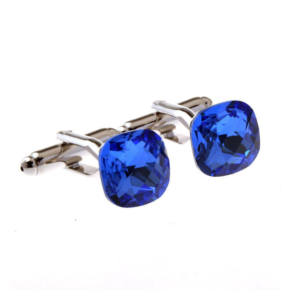 Crystal Zircon Cufflinks