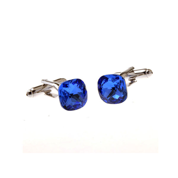 Crystal Zircon Cufflinks