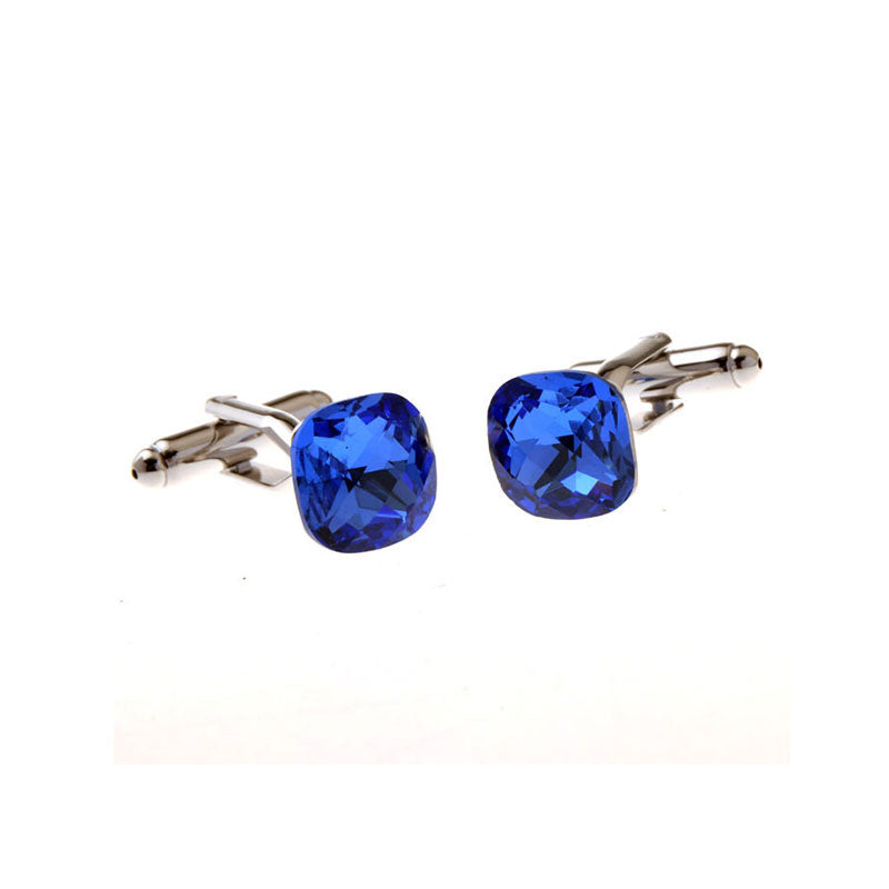 Crystal Zircon Cufflinks