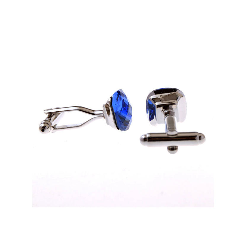 Crystal Zircon Cufflinks