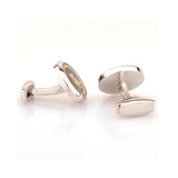 Zodiac Sign Constellation Enamel Dropping Glue Cufflinks