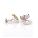 Zodiac Sign Constellation Enamel Dropping Glue Cufflinks