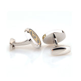 Zodiac Sign Constellation Enamel Dropping Glue Cufflinks